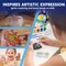 Glow-in-the-Dark Rock Painting Kit – Arts & Crafts DIY Set for Kids Ages 6-12, Includes Paints, Brushes, Stickers & Gems, Perfect Birthday or Holiday Gift